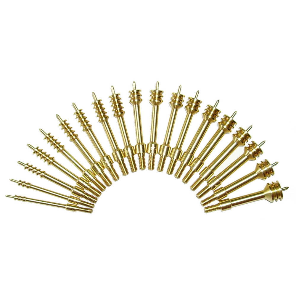 Cleaning Equipment Pro Shot Products Spear Tip Jag PRO-SHOT JAG .22-6MM BRASS • Model: Spear Tip Jag